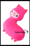 Cute Alpaca Llama Doh Stress Stretch Ball - Moldable Pinch Poke Sensory Fidget Toy Doughy
