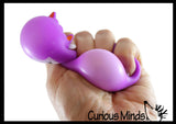 Cute Alpaca Llama Doh Stress Stretch Ball - Moldable Pinch Poke Sensory Fidget Toy Doughy