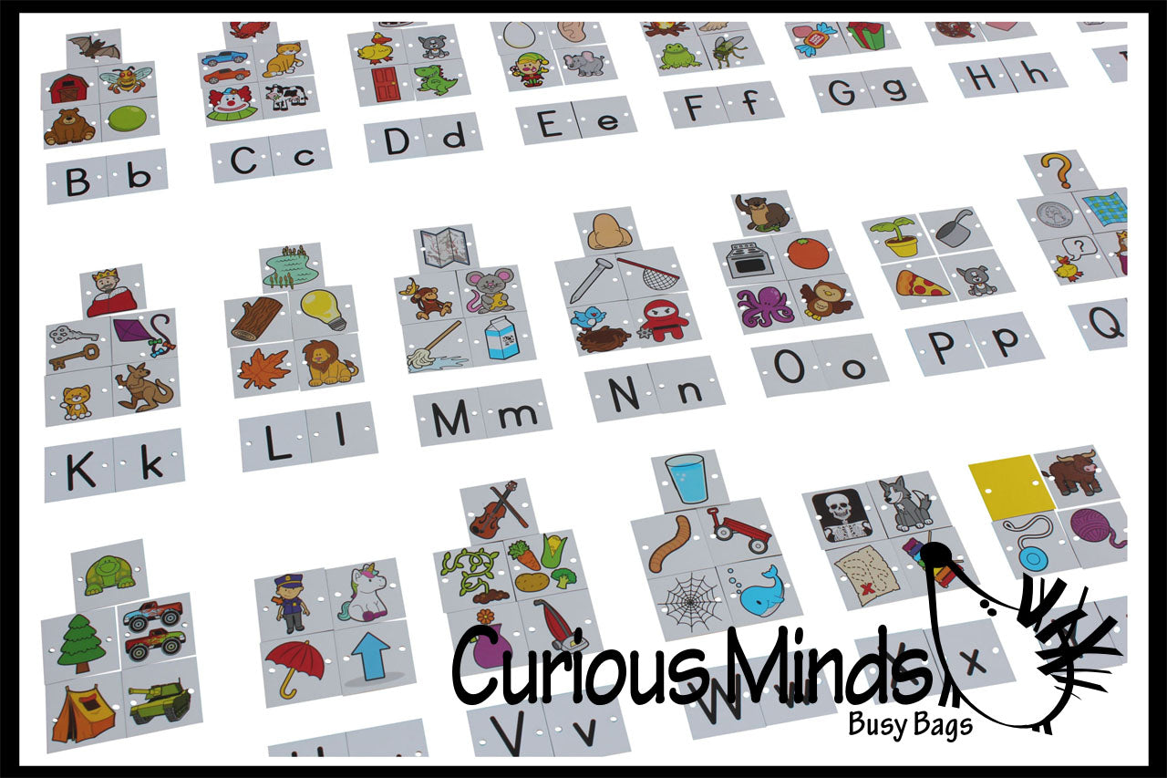 LAST CHANCE - LIMITED STOCK -  SALE - Alphabet Object Tiles - Sorting for Pocket Charts - Language Teacher