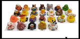 Matching Alphabet Ducks with Picture Cards - Rubber Duckies for Each Letter Of the Alphabet - Language Arts Objects - 2 Part Montessori learning toy- Objects Matching Game