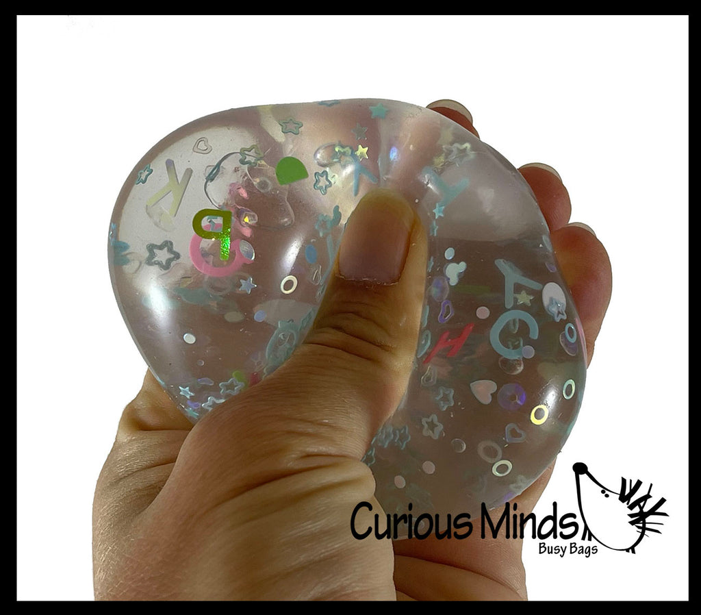 Alphabet Hide and Seek Find the Letter Stress Ball - Hidden Letters