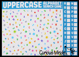 LAST CHANCE - LIMITED STOCK - SALE -Learning Seek and Find Dry Erase & Wipe Off -  Activity Pages - Set of 6 - Uppercase/Lowercase/Numbers 1-20/Colors/Shapes