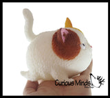 Angry Cat Soft Fluff Doh - Filled Squeeze Stress Balls  -  Sensory, Stress, Fidget Toy Super Soft Kitty