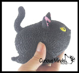 Angry Cat Soft Fluff Doh - Filled Squeeze Stress Balls  -  Sensory, Stress, Fidget Toy Super Soft Kitty