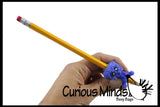 Animal Soft Puffer Pencil Grip - Sensory School Supply or Prize Grips