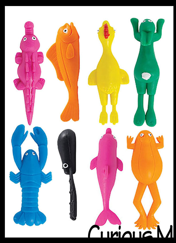LAST CHANCE - LIMITED STOCK - SALE - Stretchy Sling Shot Critters - Sh