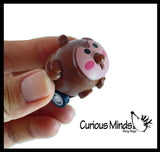 LAST CHANCE - LIMITED STOCK  - SALE - Mini Animal Cute Pull Back Racer Cars - Pullback Toy - Moves by Itself - Novelty Party Favors