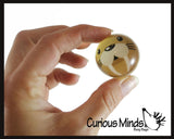 24 Cute Animal Themed Bouncy Balls - Arctic Animal Winter / Woodland Critters - Cold Snow Christmas Bouncing Ball Party Favor Novelty Toy