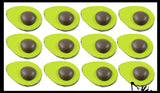 Small Realistic Avocado Squishy Slow Rise Foam Food Fruit - Sensory, Stress, Fidget Toy