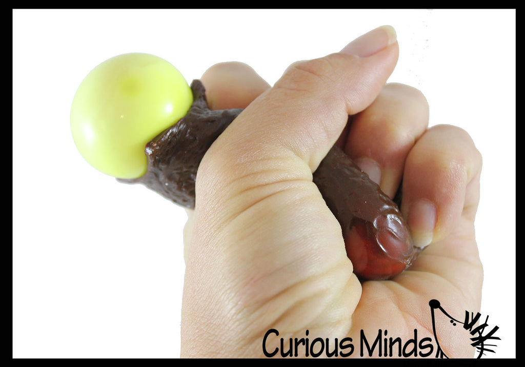 Avocado Squeeze Stress Ball with Shaving Cream Doh - Sensory, Stress, Fidget Toy OT