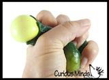 Avocado Squeeze Stress Ball with Shaving Cream Doh - Sensory, Stress, Fidget Toy OT