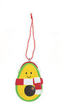 Cute Avocado Christmas Ornaments for Tree -  Christmas Holiday Decorations