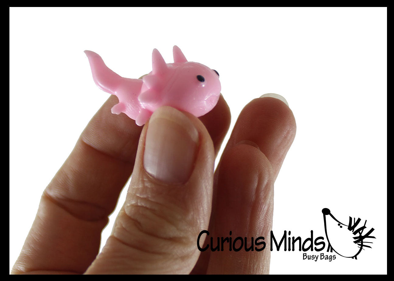 Tiny Axolotl and Putty - Squishy Cute Sea Creatures Stretchy and Squee