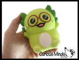 4" Axolotl Slow Rise Squishy Toys - Memory Foam Party Favors, Prizes, OT