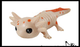 Axolotl Cute Sea Creatures Stretchy and Squeezy Toy - Crunchy Bead Filled - Fidget Stress Ball
