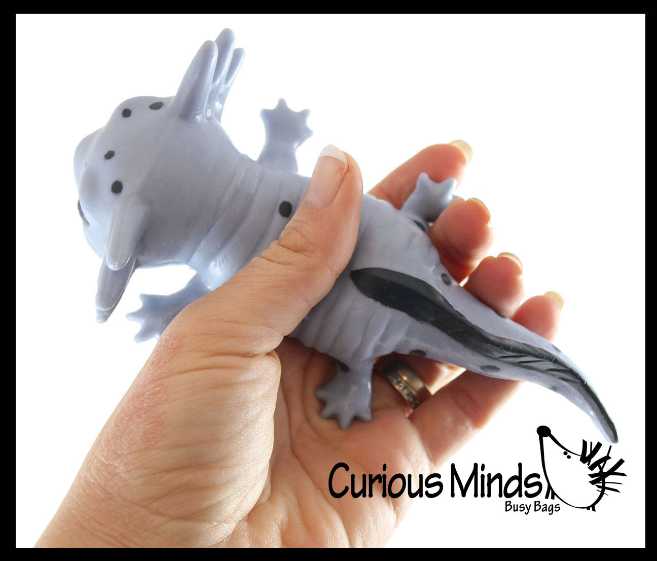 Tiny Axolotl and Putty - Squishy Cute Sea Creatures Stretchy and Squee