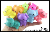 Axolotl Figurines - Cute Little Animal Figures for Decoration / Gifts or Party Favors