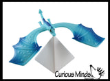 Balancing Dragon - Magic Fidget Toy - Physics and Gravity Novelty Trick - Office Fidget - Science Desktop Toy