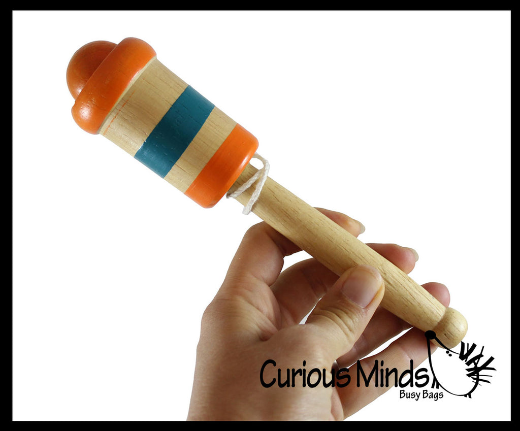 LAST CHANCE - LIMITED STOCK - Ball and Cup Wooden Mexican Yo Yo Classic Toy