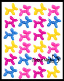 Mini Balloon Dog Stretchy Toy - Cute Squishy Sensory Fidget Toy - Party Favors & Prizes