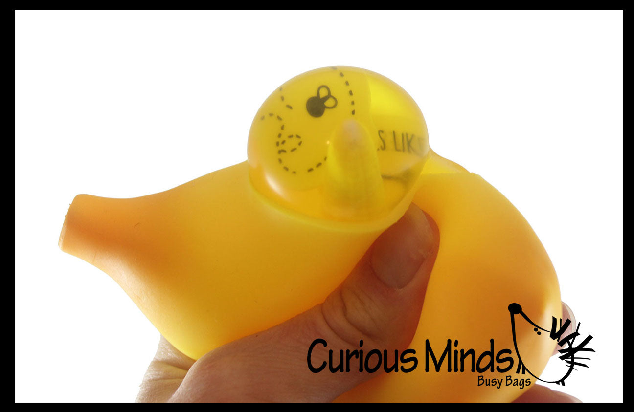 LAST CHANCE - LIMITED STOCK - Message Banana Water Gel Filled Squeeze | Curious Minds Busy Bags LAST CHANCE - LIMITED STOCK - Message Banana Water Gel Filled Squeeze | Curious Minds Busy Bags
