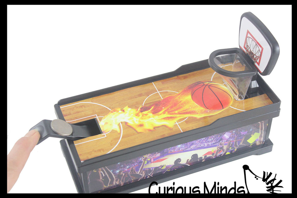 LAST CHANCE - LIMITED STOCK - Mini Bank Basketball Game - Toy Shooting Hoops - Shoot Coins into Bank - Piggy Bank Fun Savings