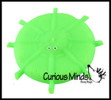 LAST CHANCE - LIMITED STOCK -  Water Soaker Flying Disk Pool or Bath Toy - Also Makes a Fun Squishy Fidget Ball - Water Bomb