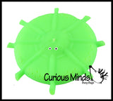 LAST CHANCE - LIMITED STOCK -  Water Soaker Flying Disk Pool or Bath Toy - Also Makes a Fun Squishy Fidget Ball - Water Bomb