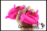 LAST CHANCE - LIMITED STOCK -  Water Soaker Flying Disk Pool or Bath Toy - Also Makes a Fun Squishy Fidget Ball - Water Bomb
