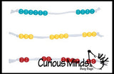 Sliding Bead Finger Fidget -  Sensory Fidget Toy