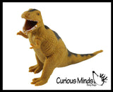 LAST CHANCE - LIMITED STOCK - SALE  -  T Rex Dinosaur Stretchy and Squeezy Toy - Crunchy Bead Filled - Dino Fidget Stress Ball