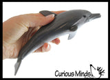 LAST CHANCE - LIMITED STOCK - Dolphin Stretchy and Squeezy Toy - Crunchy Bead Filled - Fidget Stress Ball Ocean Animal