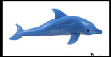 LAST CHANCE - LIMITED STOCK - Dolphin Stretchy and Squeezy Toy - Crunchy Bead Filled - Fidget Stress Ball Ocean Animal