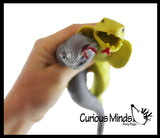 LAST CHANCE - LIMITED STOCK  - SALE - Snake Stretchy and Squeezy Toy - Crunchy Bead Filled - Reptile Fidget Stress Ball