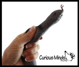 LAST CHANCE - LIMITED STOCK  - SALE - Snake Stretchy and Squeezy Toy - Crunchy Bead Filled - Reptile Fidget Stress Ball