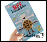 LAST CHANCE - LIMITED STOCK - SALE  -  BFF Bendable Fidget Toys - Cute Figurines - Best Friends Forever - Gift Goes Together Like