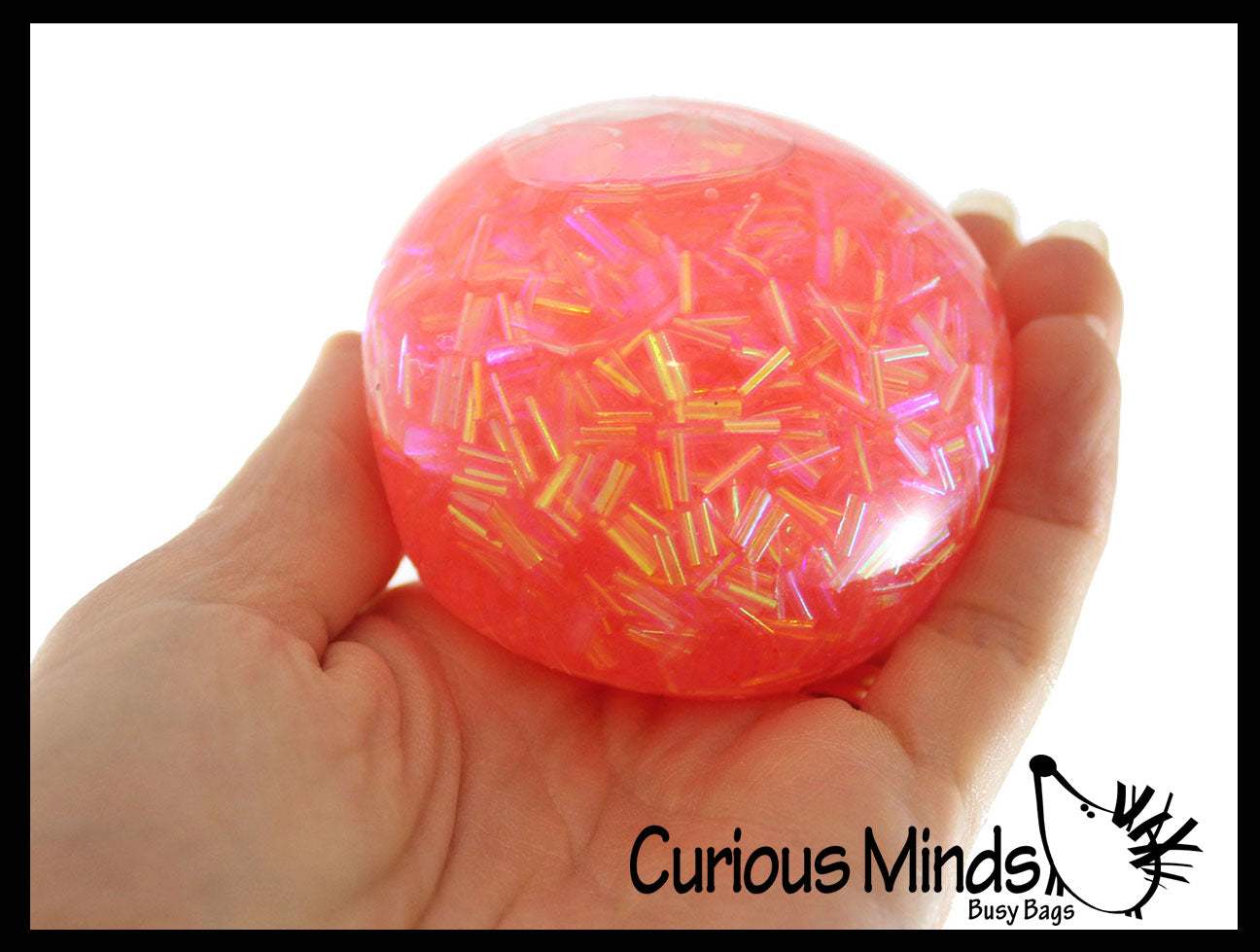 Bingsu Stress Ball: A stress ball filled with crunchy Bingsu beads.