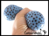 Thick Gel and Black Water Bead Ball  Squeeze Stress Ball  -  Sensory, Stress, Fidget Toy