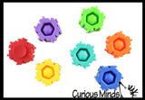 LAST CHANCE - LIMITED STOCK -  SALE -Connecting Block Bubble Pop Fidget Spinner with Single Bubbles - 3 in 1 Fidget Toy - Bubble Popper Sensory Stress Toy
