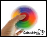 LAST CHANCE - LIMITED STOCK -  SALE -Connecting Block Bubble Pop Fidget Spinner with Single Bubbles - 3 in 1 Fidget Toy - Bubble Popper Sensory Stress Toy