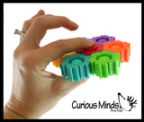 LAST CHANCE - LIMITED STOCK -  SALE -Connecting Block Bubble Pop Fidget Spinner with Single Bubbles - 3 in 1 Fidget Toy - Bubble Popper Sensory Stress Toy
