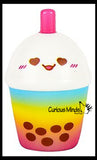 Bubble Tea Drink Slow Rise Squishy Toys - Memory Foam Party Favors, Prizes, OT