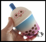 Bubble Tea Drink Slow Rise Squishy Toys - Memory Foam Party Favors, Prizes, OT