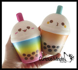 Bubble Tea Drink Slow Rise Squishy Toys - Memory Foam Party Favors, Prizes, OT