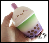 Bubble Tea Drink Slow Rise Squishy Toys - Memory Foam Party Favors, Prizes, OT