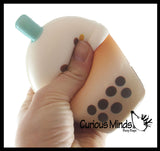 Bubble Tea Drink Slow Rise Squishy Toys - Memory Foam Party Favors, Prizes, OT