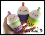 Bubble Tea Drink Slow Rise Squishy Toys - Memory Foam Party Favors, Prizes, OT