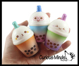 Bubble Tea Drink Slow Rise Squishy Toys - Memory Foam Party Favors, Prizes, OT