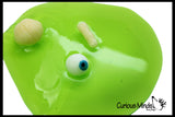 Gross Body Parts in Green Slime - Putty / Slime