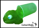 LAST CHANCE - LIMITED STOCK  - Gross Body Parts in Green Slime - Putty / Slime